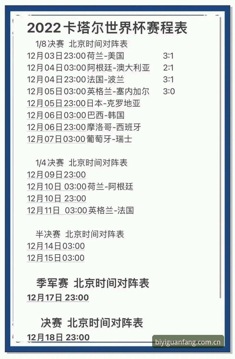 从卡拉格炮轰赛程看世界杯观赛：3大关键点助你高效掌握必一运动平台